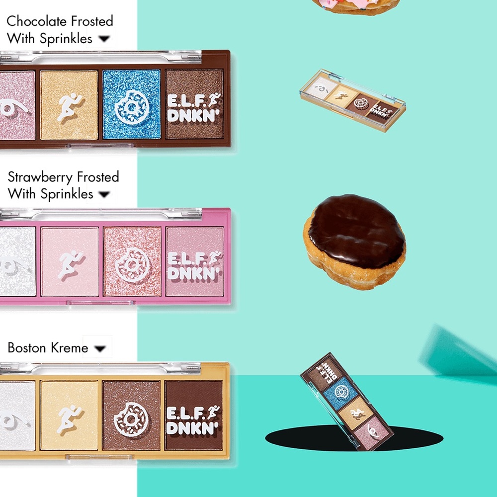 Elf Dunkin Donuts The Dunkin’ Dozen Eyeshadow‎ Set